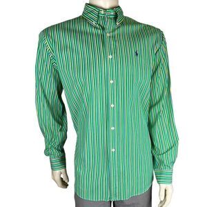NWOT Polo by Ralph Lauren Colorful L/S Casual Button Down Classic Fit XL